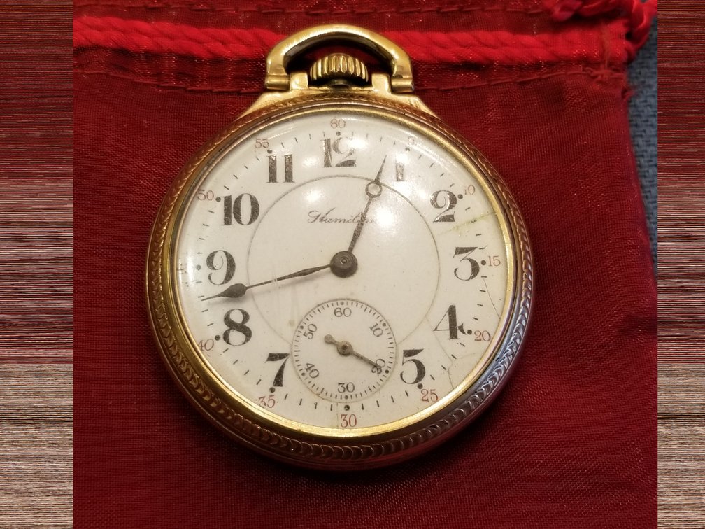 Hamilton Railroad grade Pocket Watch 