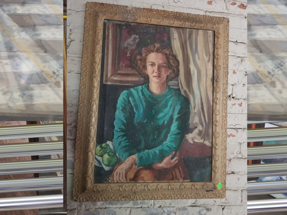 Portrait of a Woman signed Pond
