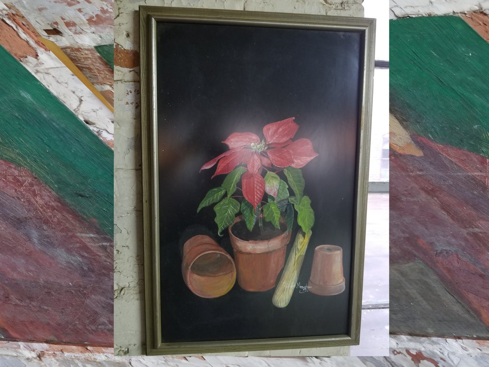 Floral Painting by Robert C Meagher