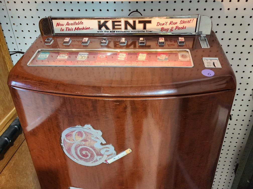 Antique  electric cigarette machine