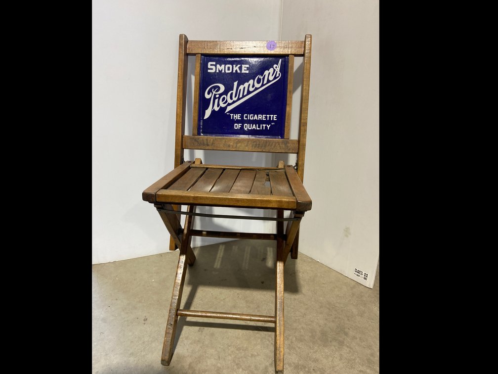 Antique original Piedmont folding chair