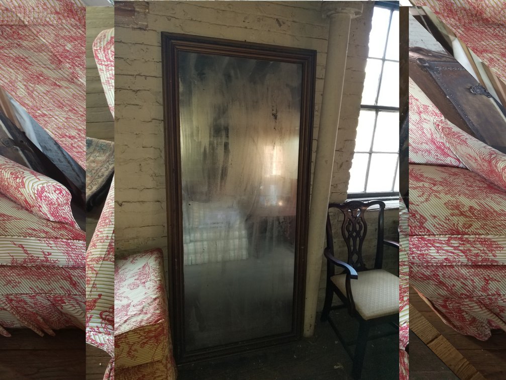 19th century Pier Mirror