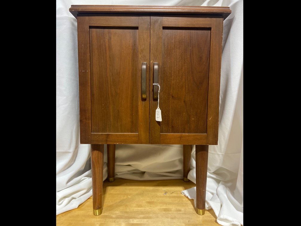 Antique Walnut pipe cabinet