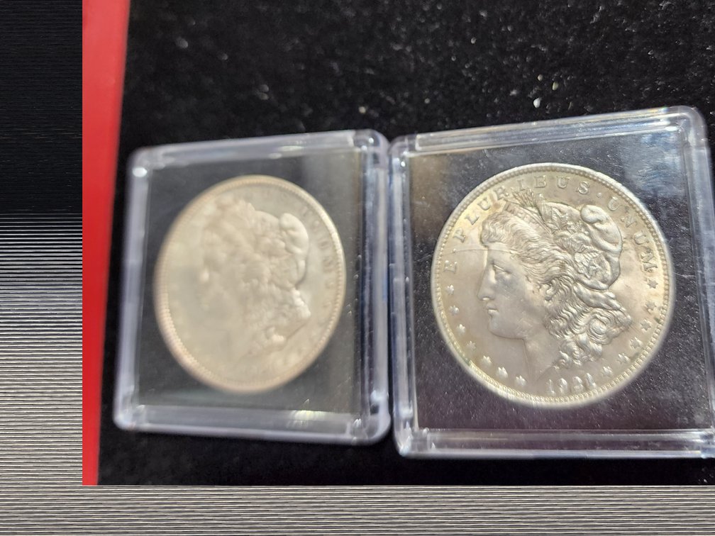 1921 Morgan Silver Dollars