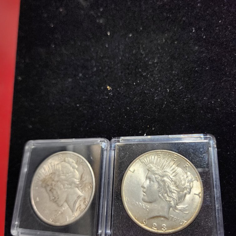 Peace Silver Dollars, 1922, 1923