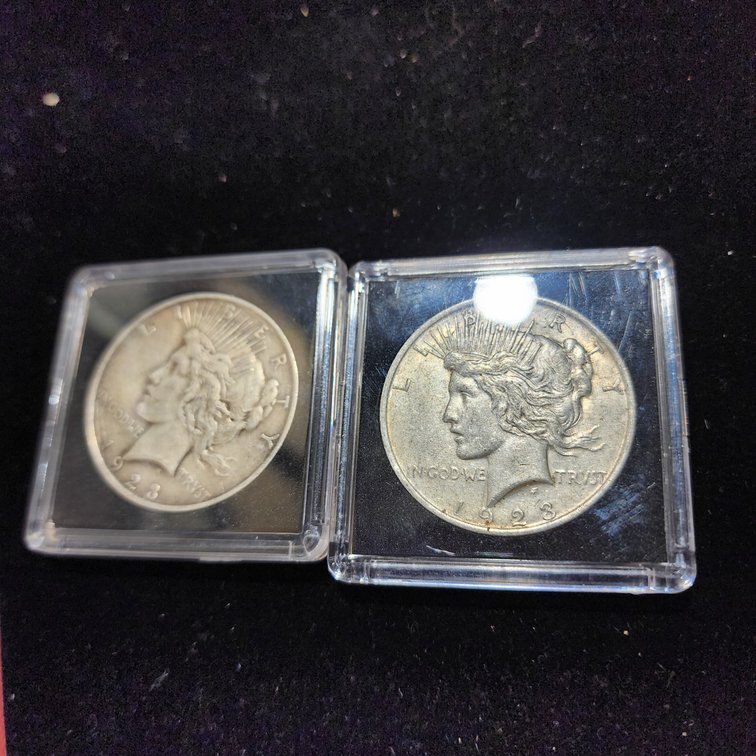 Peace Silver dollars