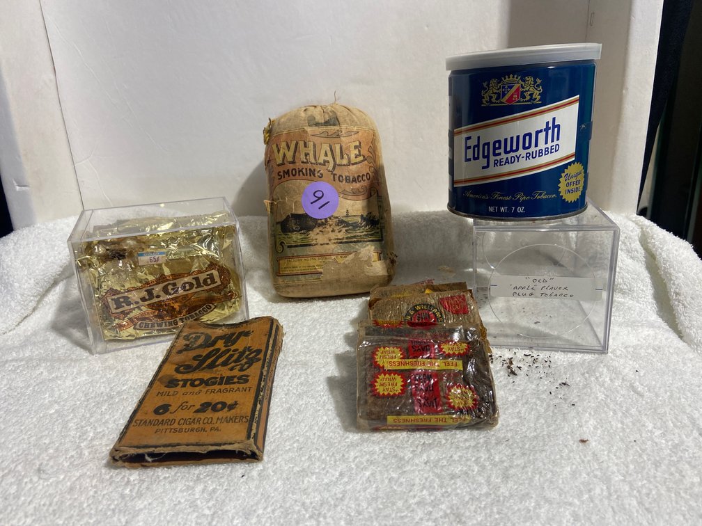 Vintage tobacco lot