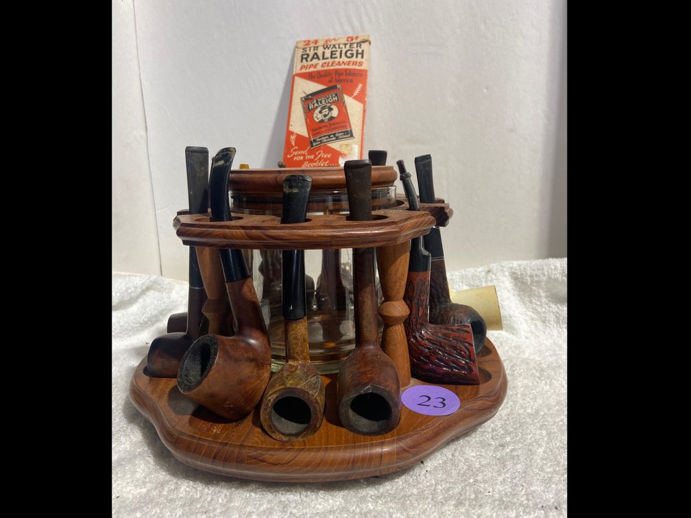 Humidor and pipe collection
