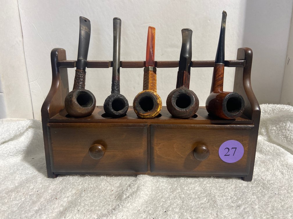 5 ct, Collectable pipe stand