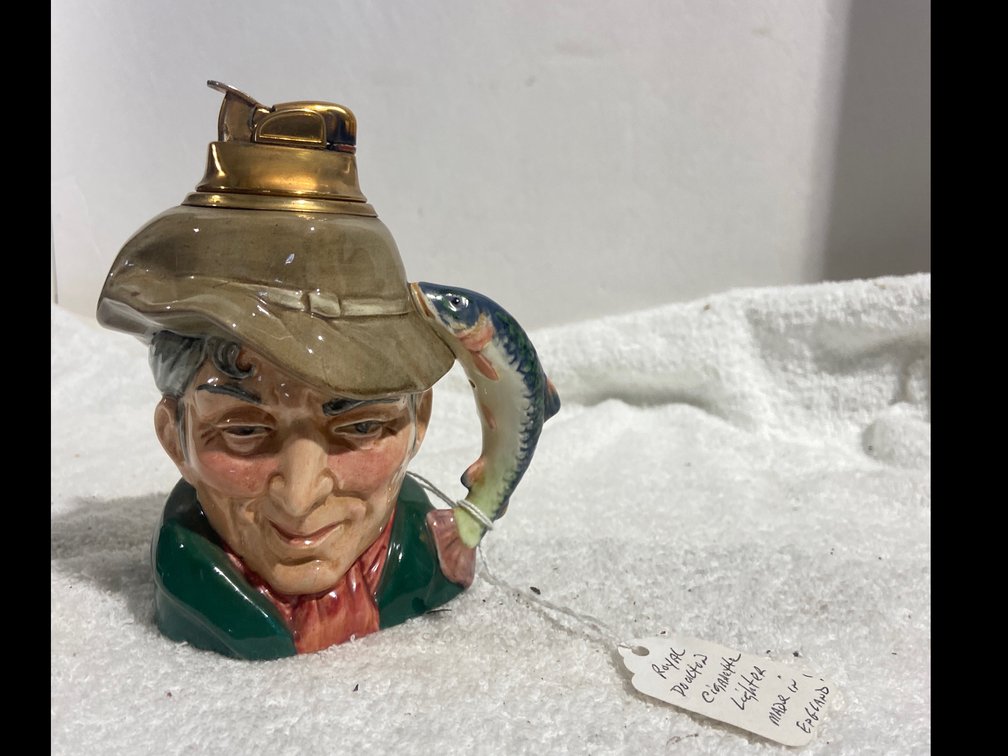 Royal Dolton Toby mug lighter