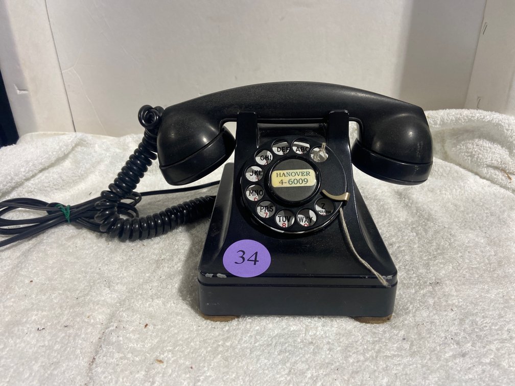 Antique dial phone