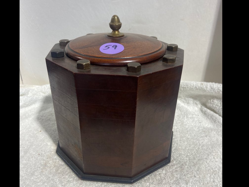 Heavy wooden humidor