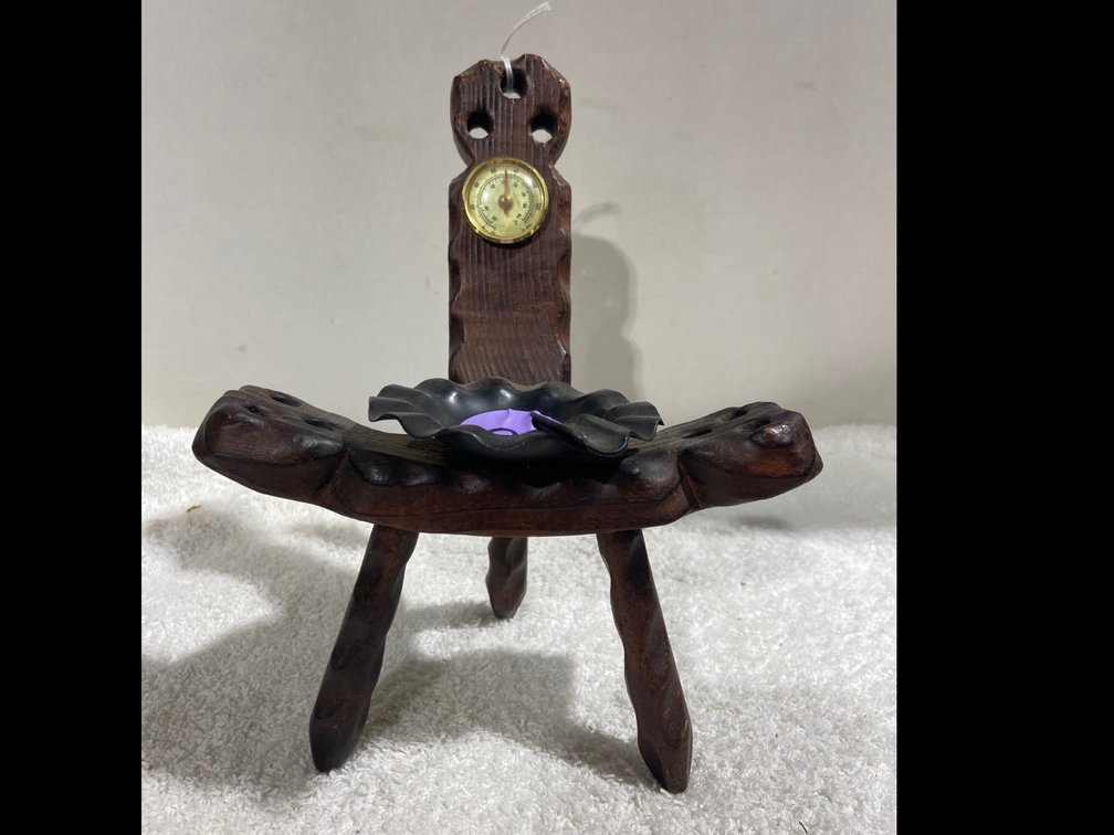 Unique antique ashtray 