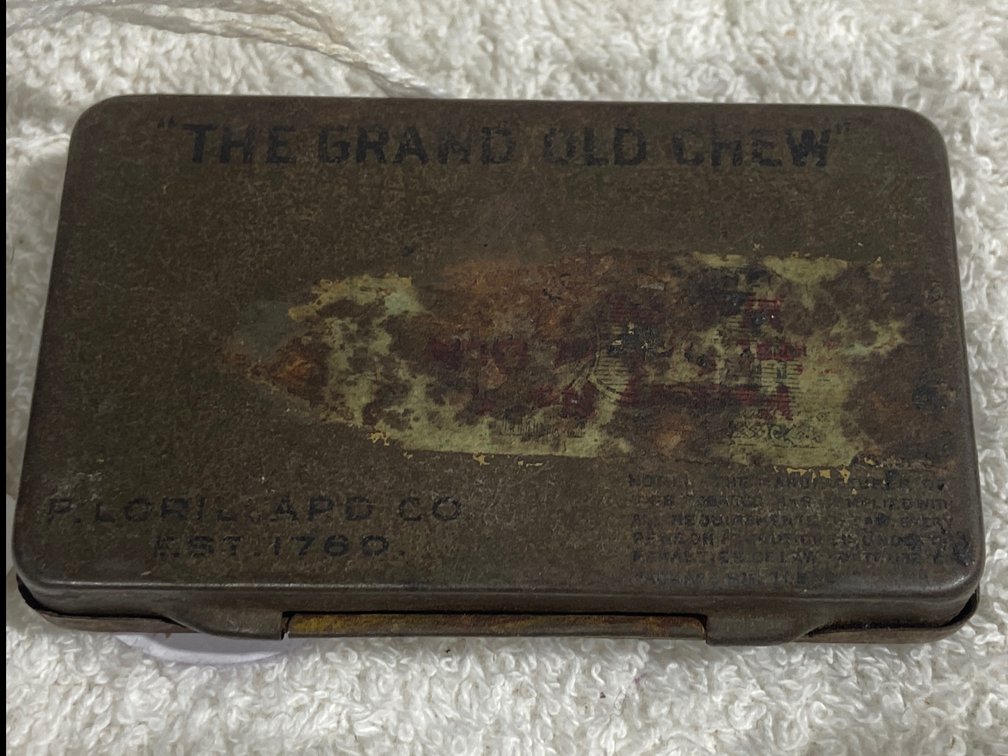 EST. 1760 Grand Old Chew Tobacco Tin