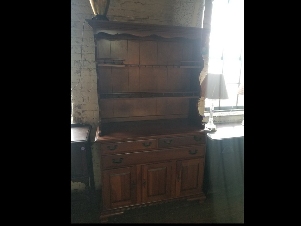 Solid Cherry Sterling House Sideboard with China Press top