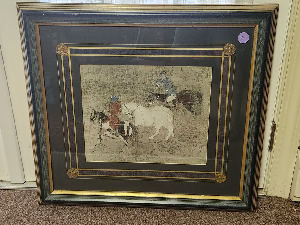 Framed Print Of Asian Warrior