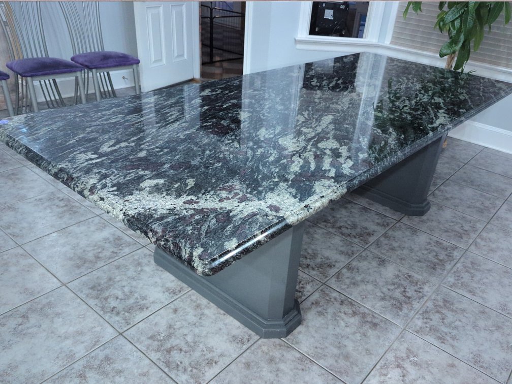 Large Conference Style Dining Room Table