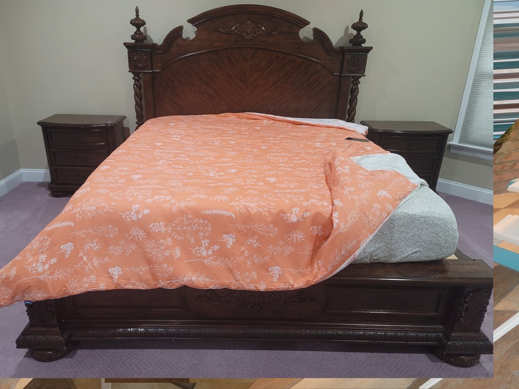 California King Wood Bed By Folio 21