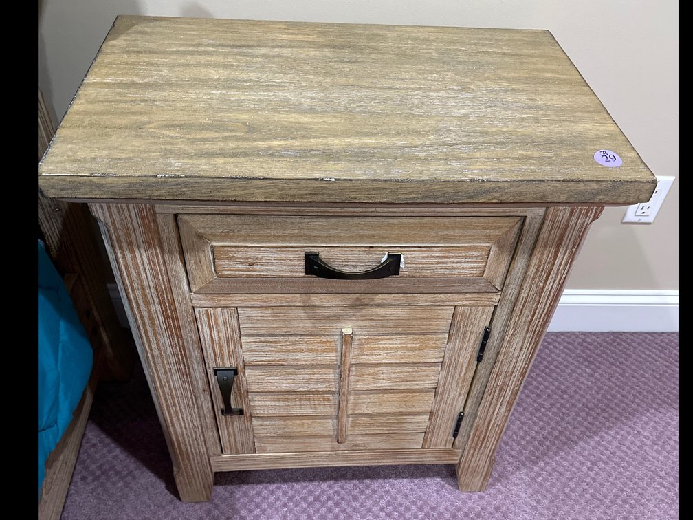 Tan Wooden Night stand