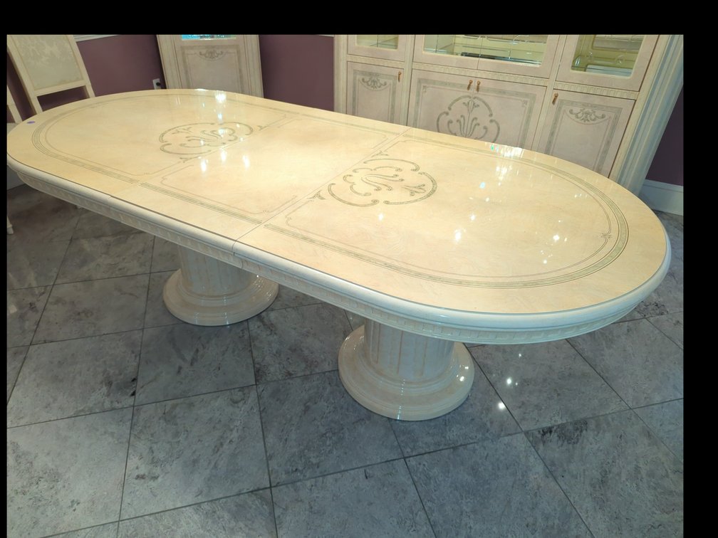 Grand Dining Room Extension Top Table, Italian Made 