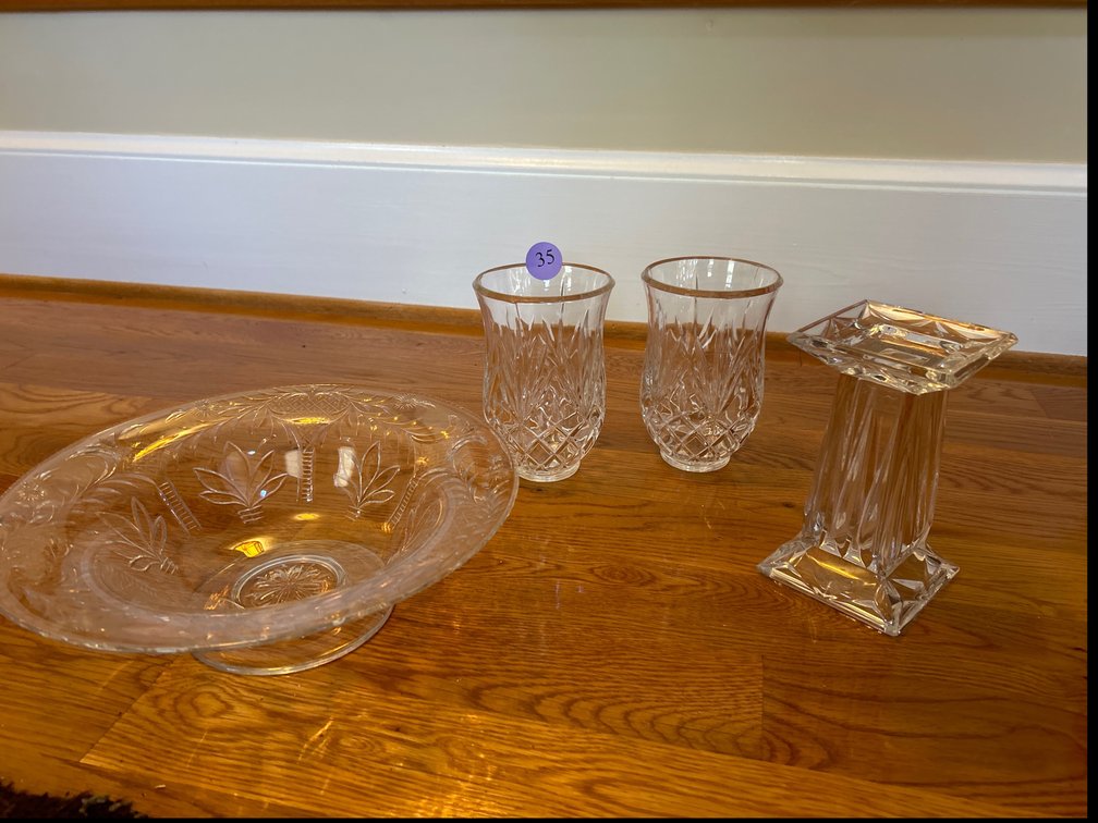 Decorative Crystal Lot 