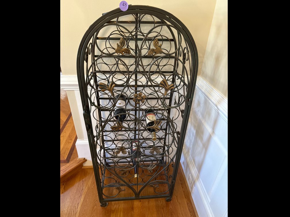 Metal Wine Rack