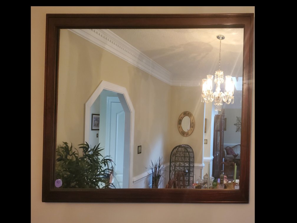 Wood Framed Mirror 