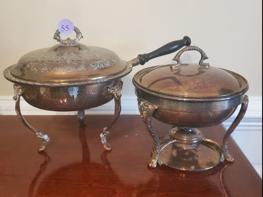 Silver Plate Chafing Dishes