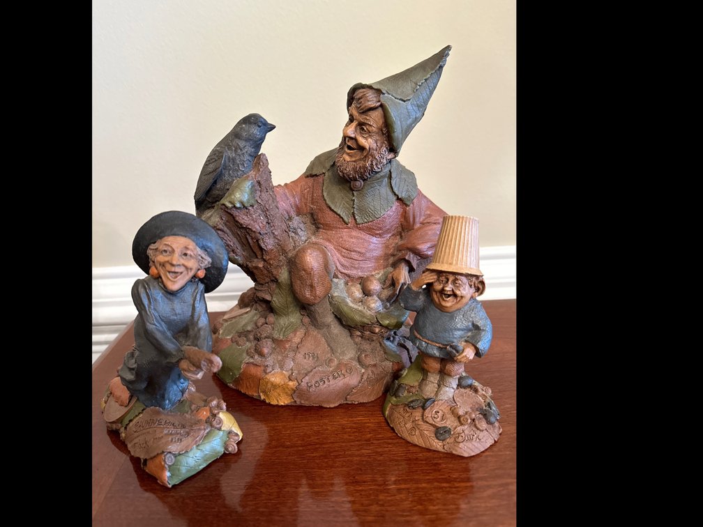 Signed Tom Clark Figurines 