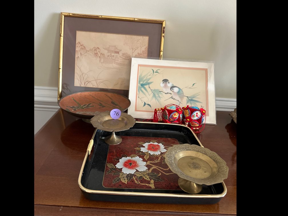 Asian Styled Decor Lot