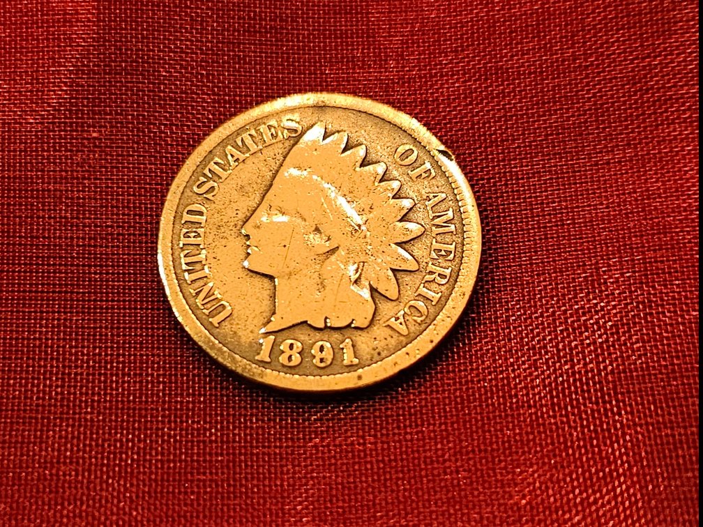 1891 Indian Head Penny