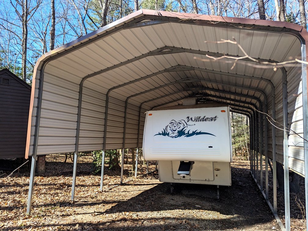 Metal Carport 18x40x14' High