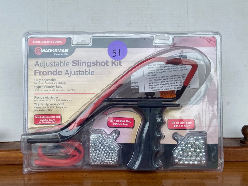 MARKSMAN Adjustable Slingshot Kit