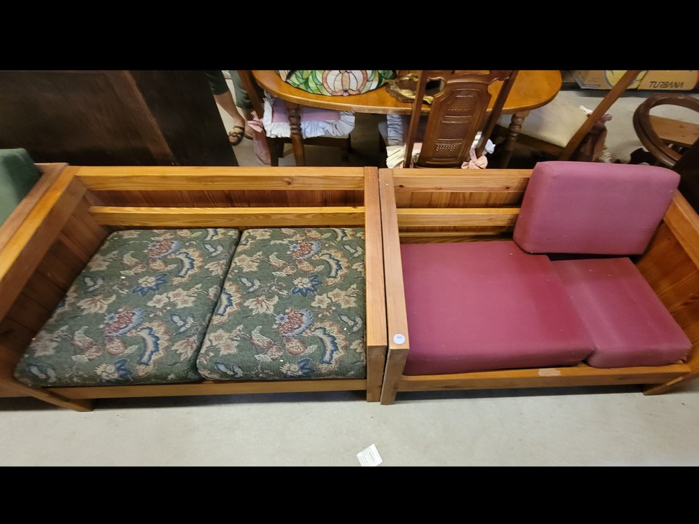 This End Up Wooden Chairs (2)
