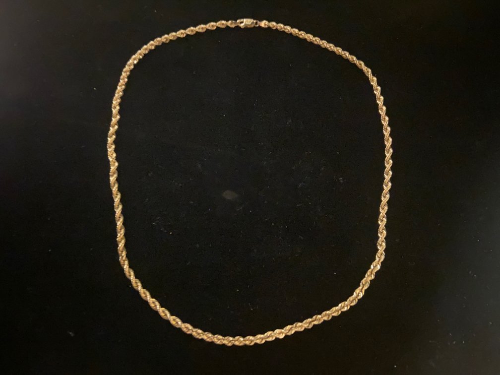 14k Gold Rope Chain