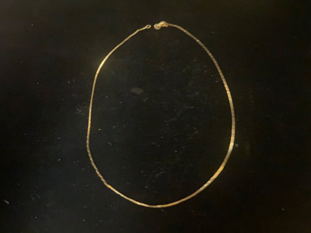 14k Gold Italian Cable Wire Chain Necklace