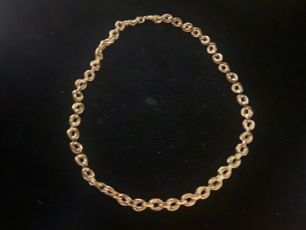 14k Gold Link Necklace