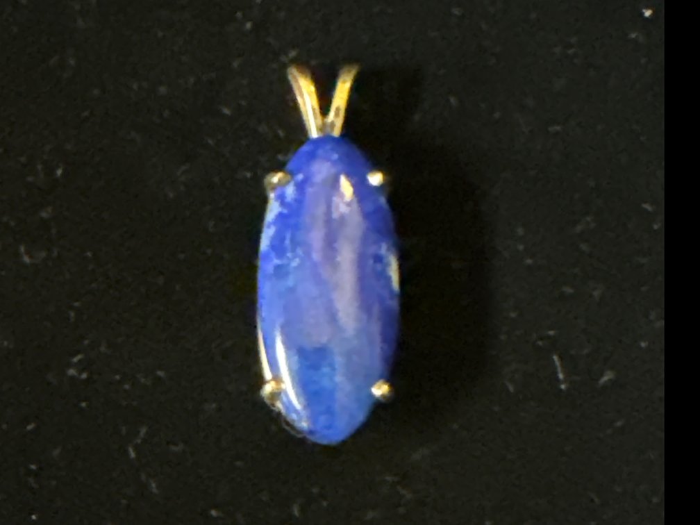 14k Gold and Lapis
