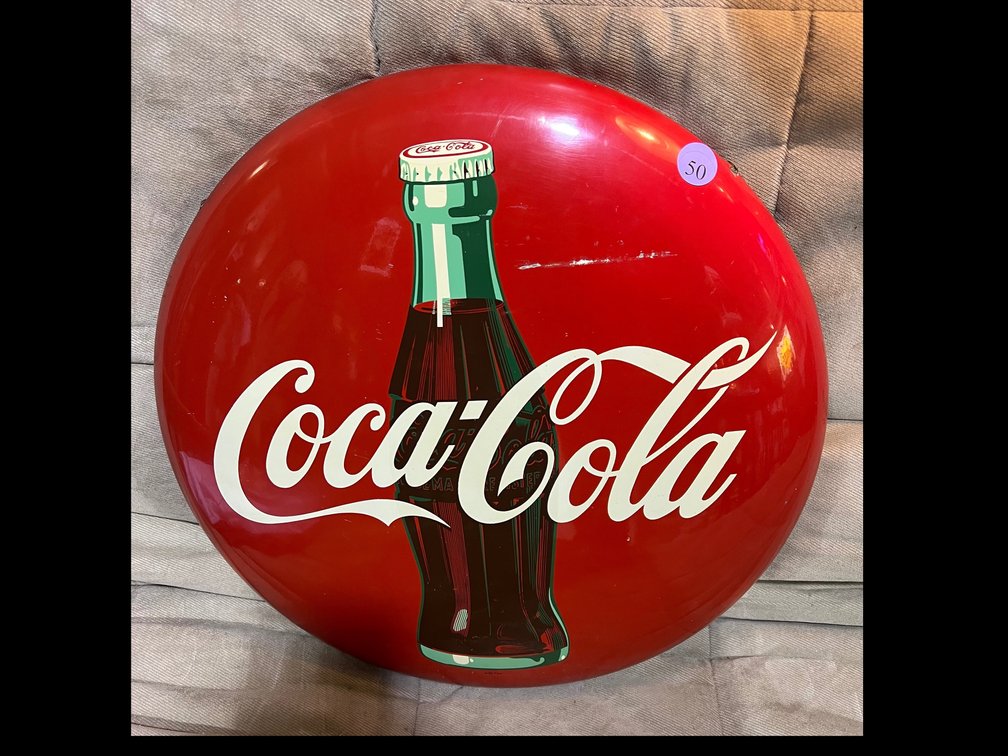 Vintage Coca-Cola sign 24Dia