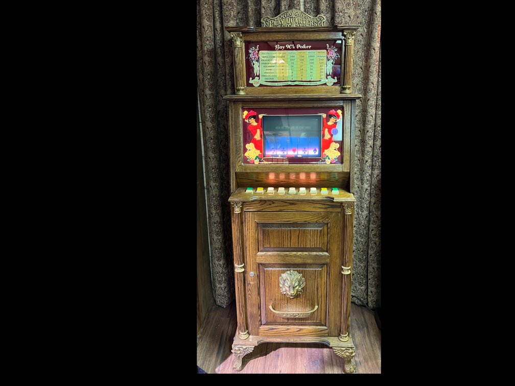 25 cent 90’s Poker Machine 24x 21x 70T Working