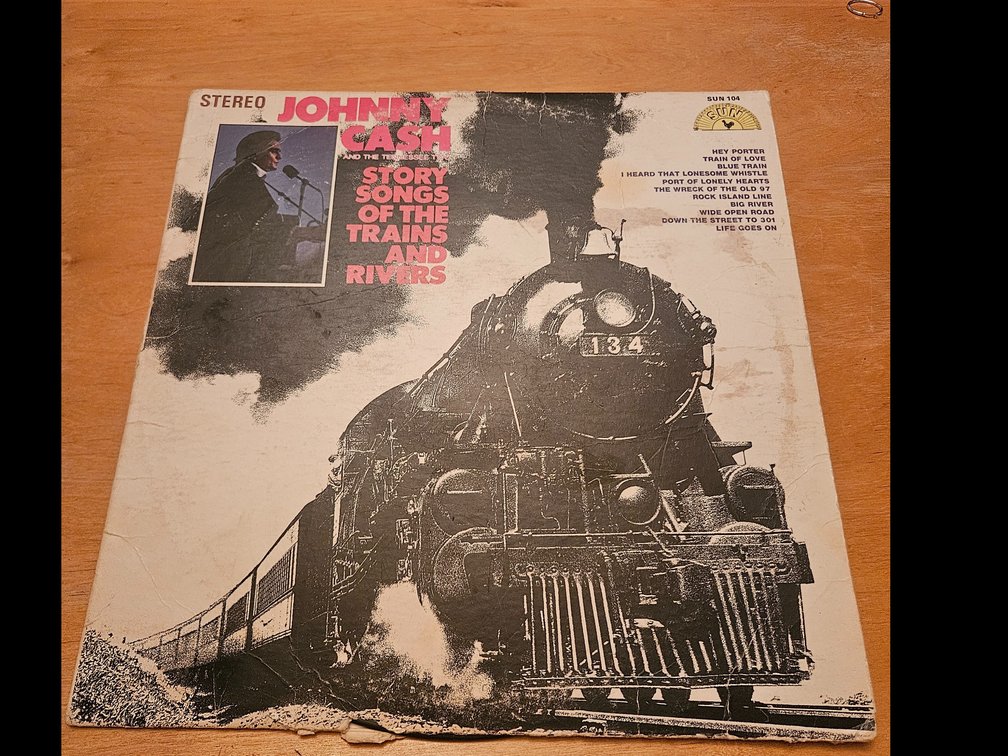 Johnny Cash  -  Story Songs of the Trains and Rivers