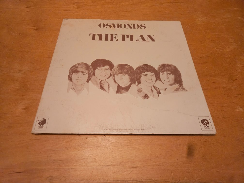 The Osmonds - The Plan  - 1973 LP