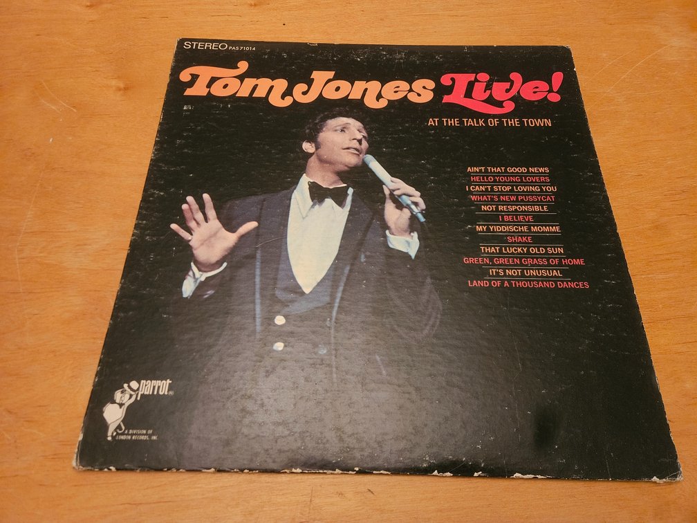 Tom Jones - Live - LP