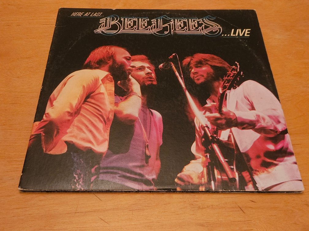 Bee Gees  -  Here at Last Bee Gees Live - Two LP set. 1977