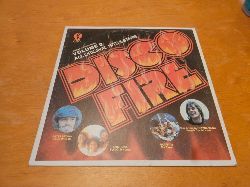 Disco Fire Volume II by K-Tel - LP 1979
