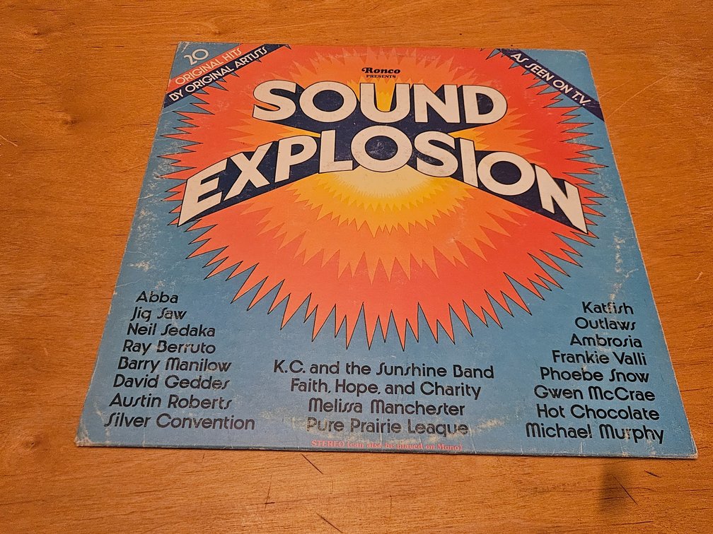 Sound Explosion by Ronco - Various Artists - LP 1976