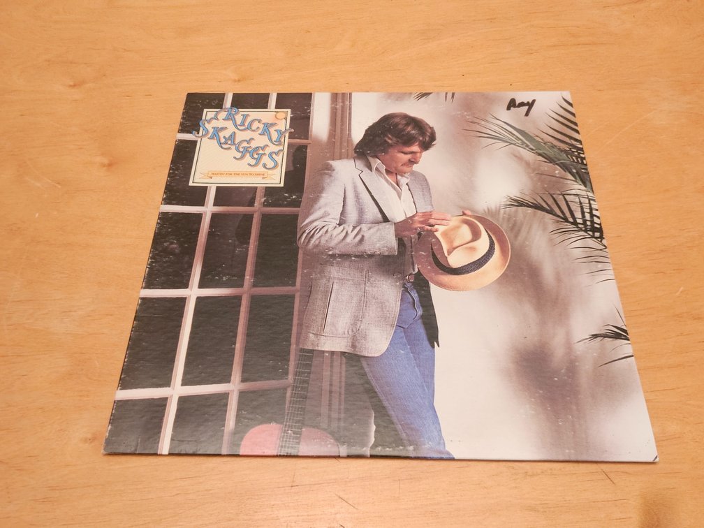 Ricky Skaggs  -  Waitn' for the Sun to Shine - LP 1981