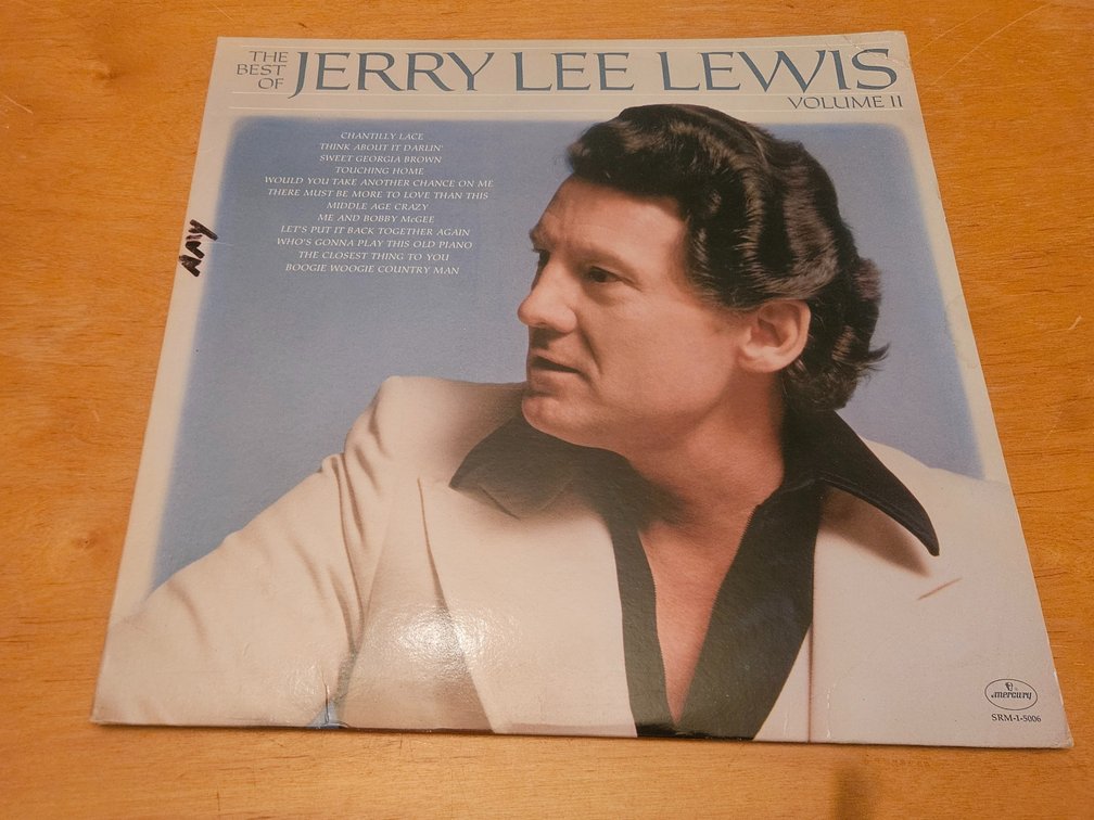 Jerry Lee Lewis  -  The Best of Jerry Lee Lewis Volume II  - LP