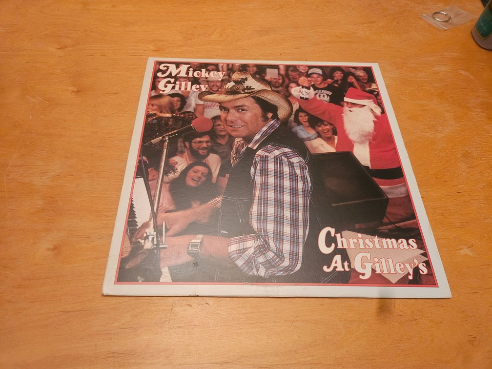 Mickey Gilley  -  Christmas at Gilley's - LP  1981