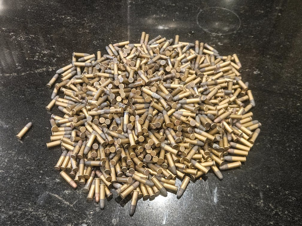 905 Rounds of .22 Long Rifle Ammunition